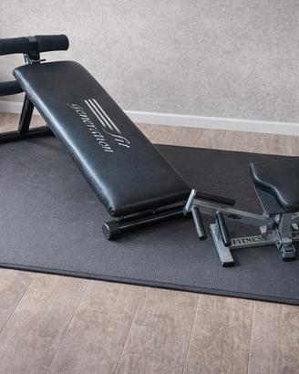 Panca addominali+fitness pump