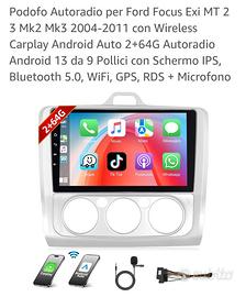 Autoradio con wireless Carplay 