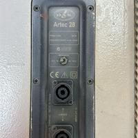 Casse passive das e sub con amplificatore