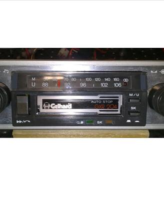 Autoradio d'epoca vintage Gelhard GXR204