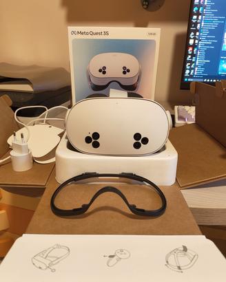 META QUEST 3 S 128 GB ,indossato una volta 
