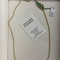 Collana cordoncino in oro 18 kt