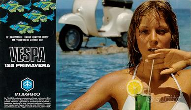 Depliant Piaggio Vespa 125 Primavera