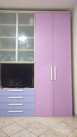 Mobili armadi Camera da letto bambina