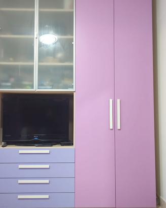 Mobili armadi Camera da letto bambina