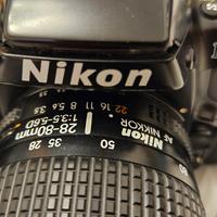 Nikon f601 AF + 28-80 3.5/5.6.