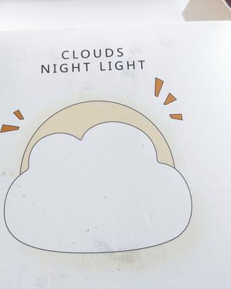 lampada notte usb per bambini o animali