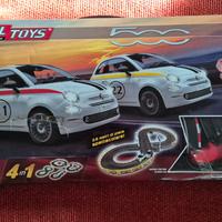 Pista elettrica Fiat 500 Reel Toys 1:43 – 2 auto –