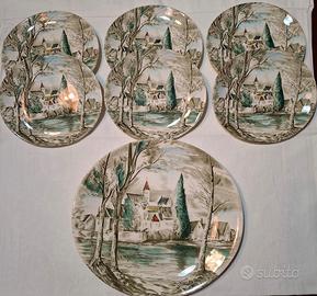 Set  vintage Dream Town Johnson Bros