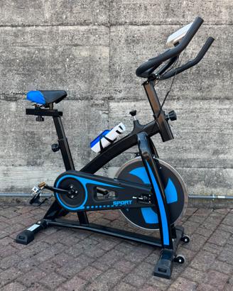 Spin Bike SPORTNOW A90-363V01BU-Cyclette Spinning