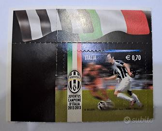 Francobollo JUVENTUS Campione d'Italia 2012-2013 