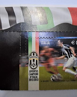 Francobollo JUVENTUS Campione d'Italia 2012-2013 