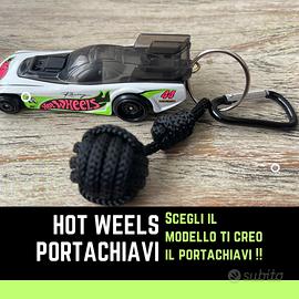 Portachiavi Hot Weels + Scoby doo + Nome