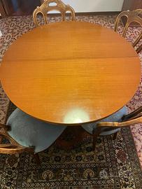 Tavolo rotondo allungabile