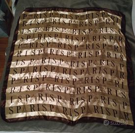 FOULARD-MAXI - Scritta: "PARIS" 100% Seta - Nuovo