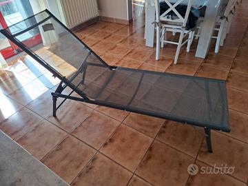 Lettino reclinabile 