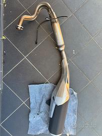 Scarico completo di collettore Kawasaki ninja 400