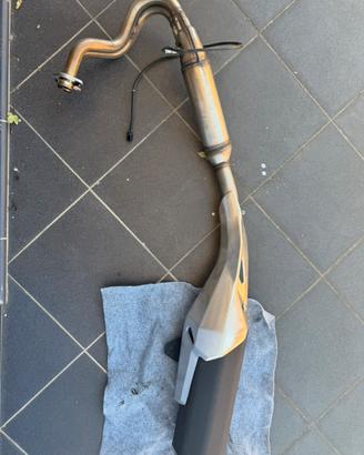 Scarico completo di collettore Kawasaki ninja 400
