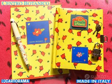 Vintage CENTRO BOTANICO Naj Oleari DIARIO PENNA