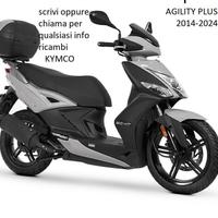 RICAMBI KYMCO AGILITY PLUS 2018 GRIGIO dossena CAR