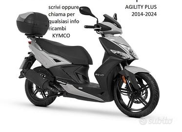 RICAMBI KYMCO AGILITY PLUS 2018 GRIGIO dossena CAR
