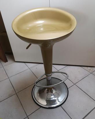 Sgabello Bombo color oro