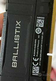 RAM Ballistix DDR4 32 GB 3000MHz CL15