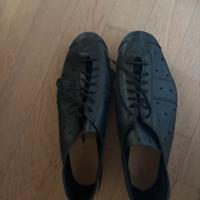 Scarpe da bicicletta da corsa in pelle