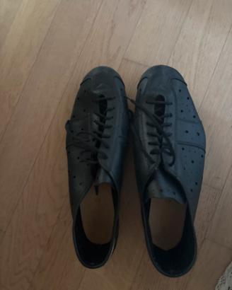 Scarpe da bicicletta da corsa in pelle