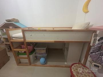 Ikea kura letto a soppalco