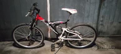 Bicicletta mountain bike full suspension bici 26