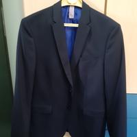 completo uomo  blu scuro Zara taglia 42