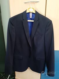 completo uomo  blu scuro Zara taglia 42
