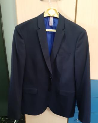 completo uomo  blu scuro Zara taglia 42