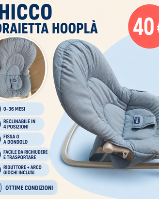 CHICCO SDRAIETTA HOOPLÀ