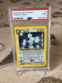 Togetic Holo Neo Genesis PSA 9 Inglese
