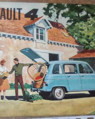 Depliant Renault 4