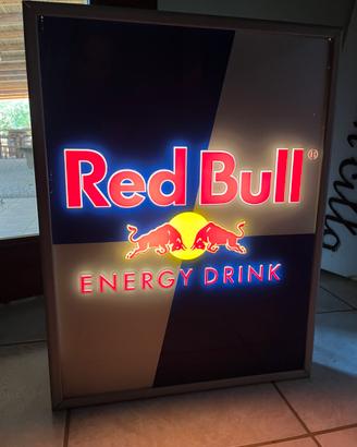 Insegna luminosa vintage redbull