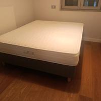 letto matrimoniale con materasso nuovo