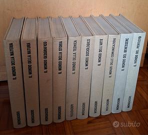 Enciclopedia I mondi dell'uomo Mondadori-10 voll.