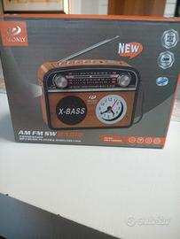 Radio AM FM MP3 music player vintage