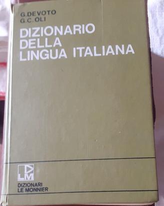 Dizionario lingua italiana- Le Monnier