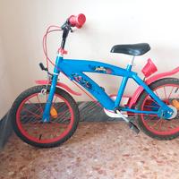 bicicletta spiderman 