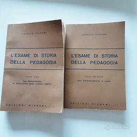 L'esame di storia della pedagogia  2 e 3