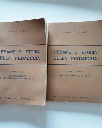 L'esame di storia della pedagogia  2 e 3