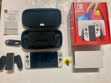 Nintendo Switch OLED guasta + ricambi + picoboot