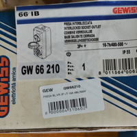 Presa interbloccata 3p+t 16a CEE IP55