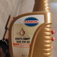 Olio auto 100% Sint 5W 40 benzina/turbodiesel 
Tam