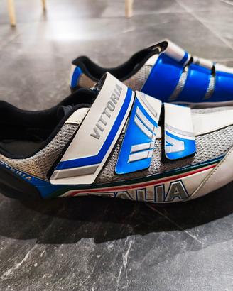 Scarpe bici corsa tg.41 con attacchi