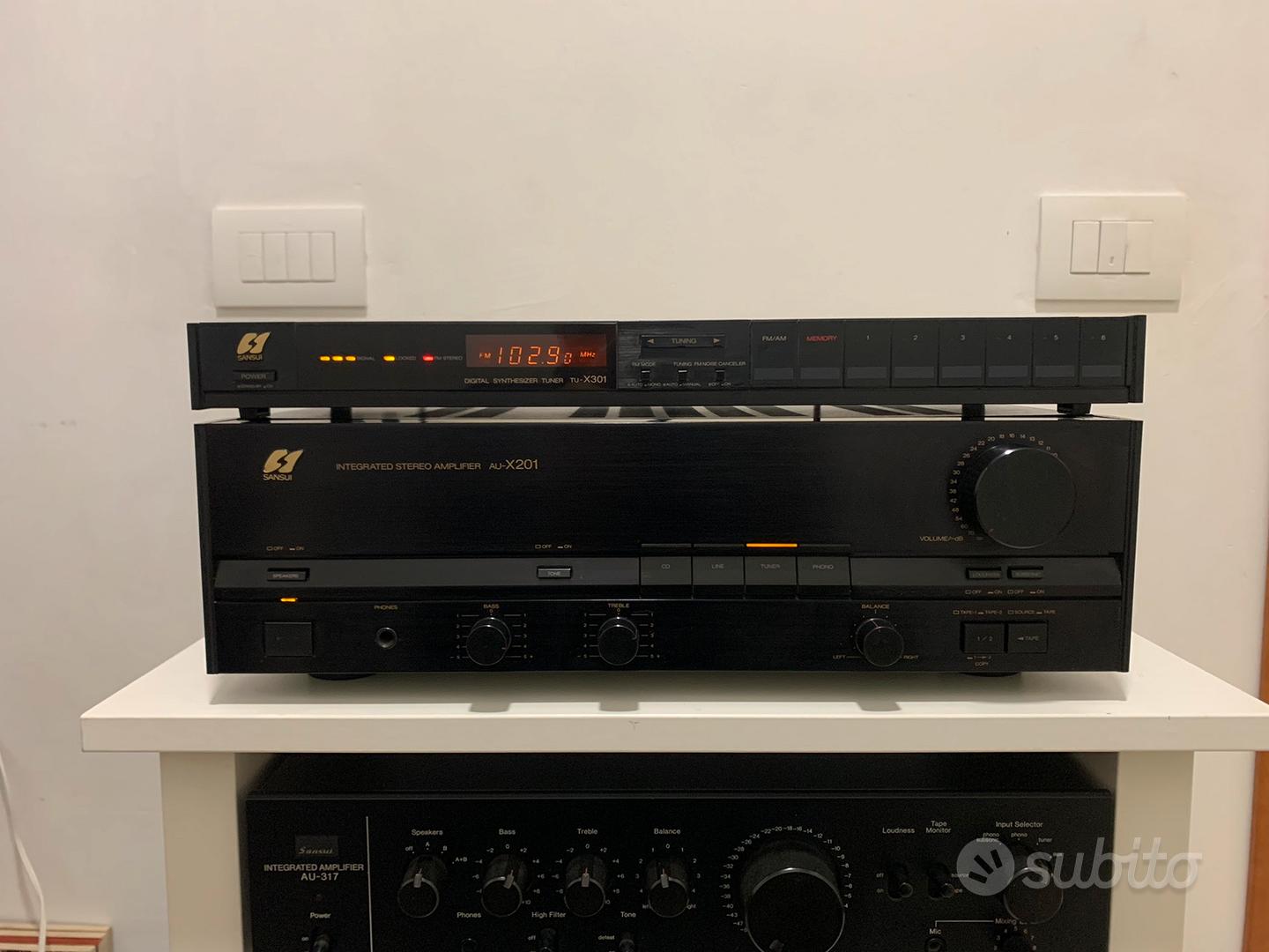 Tuner Sansui TU-X301-IL Révisé – Son FM Pur Et Performant